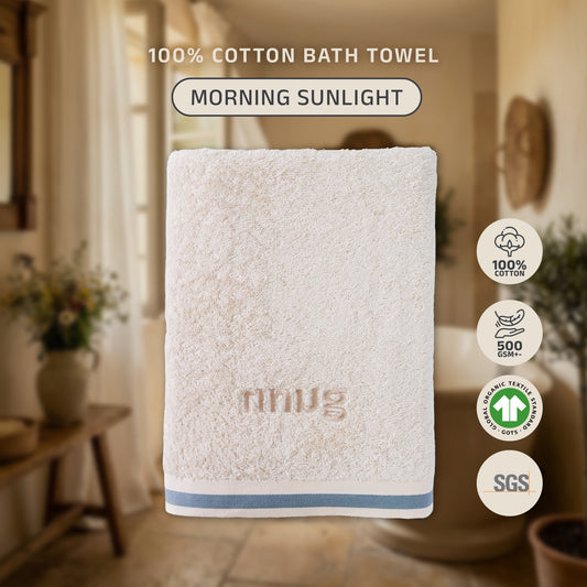 NNUG 100% Organic Cotton Towels - Morning Sunlight